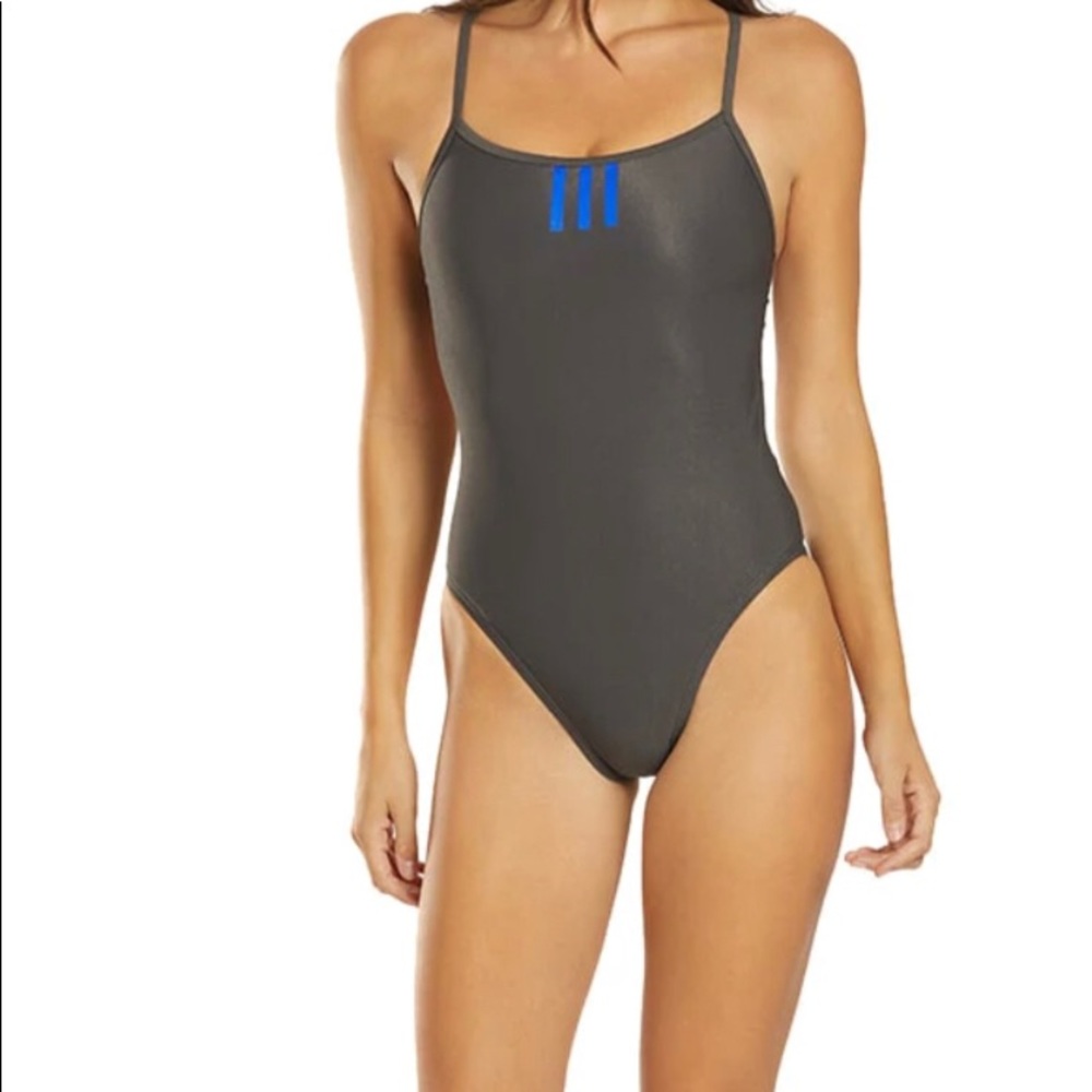 NWT Women’s adidas black swimsuit size 28